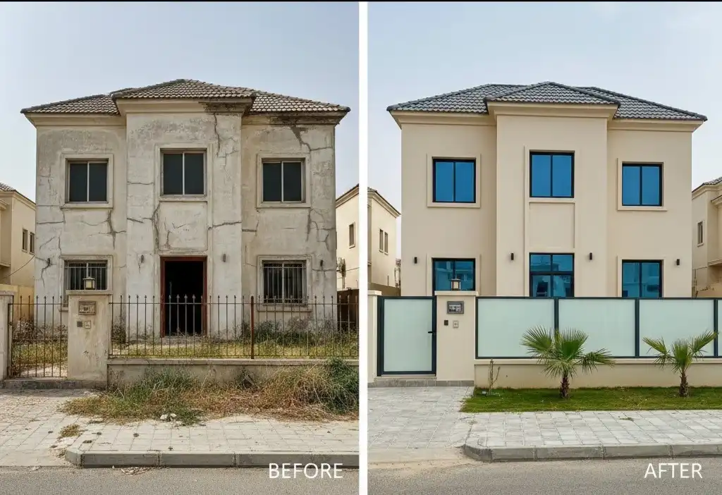 تجديد مباني وفلل بالدمام