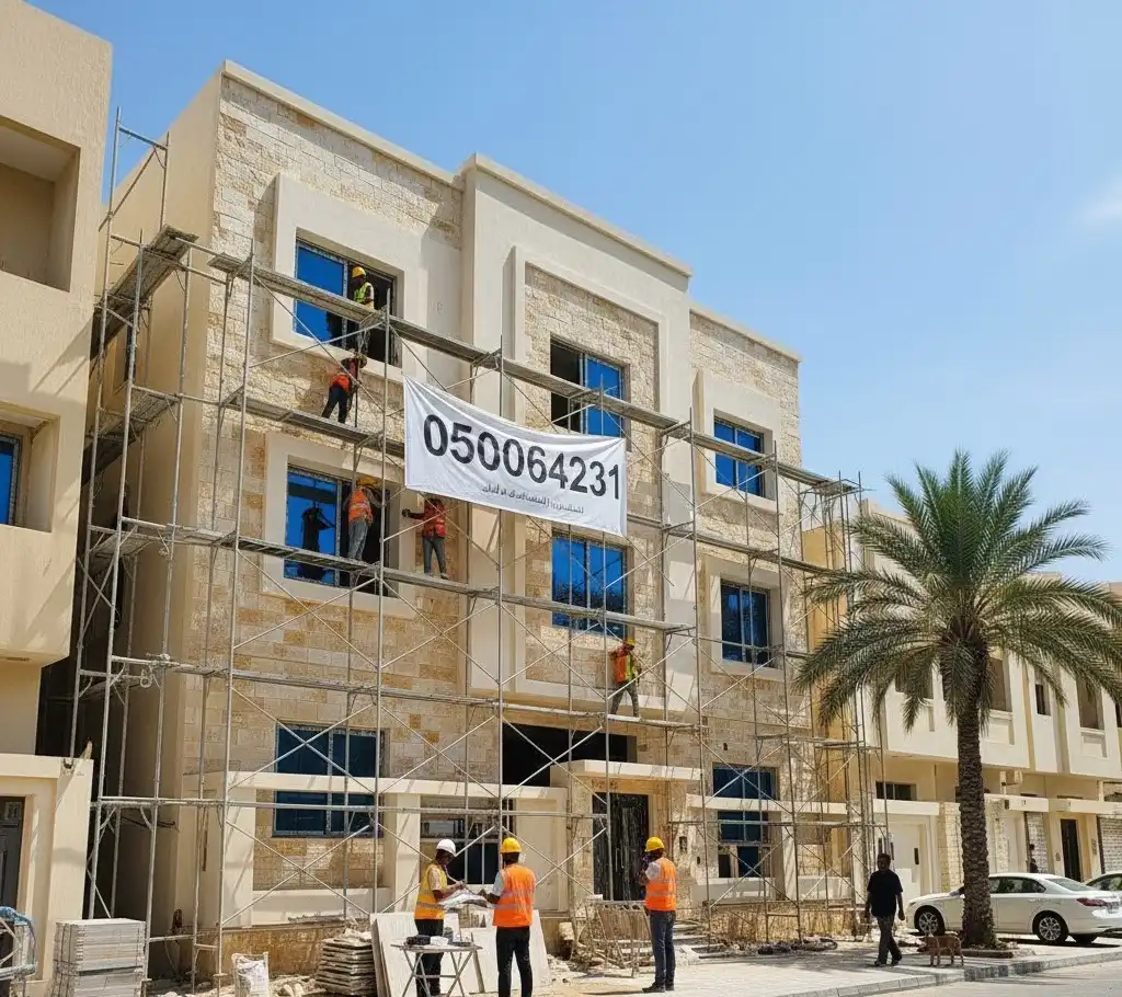 تشطيبات واجهات فلل حديثة الدمام