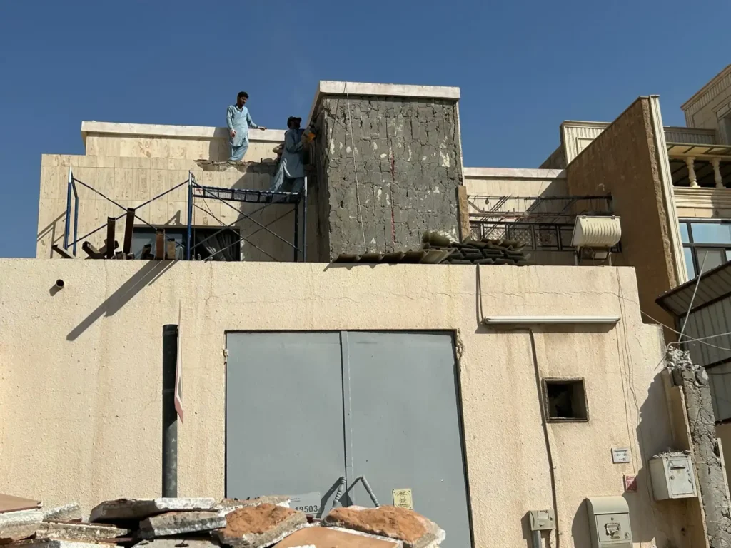 ترميم سقف فيلا قديمة الخبر