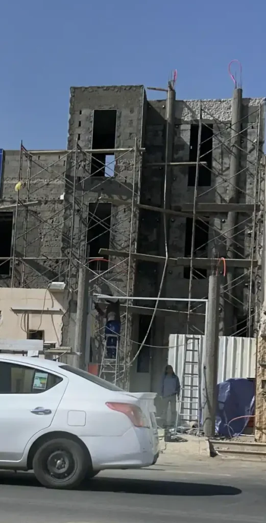 فحص تشققات الجدران السكنية الأحساء