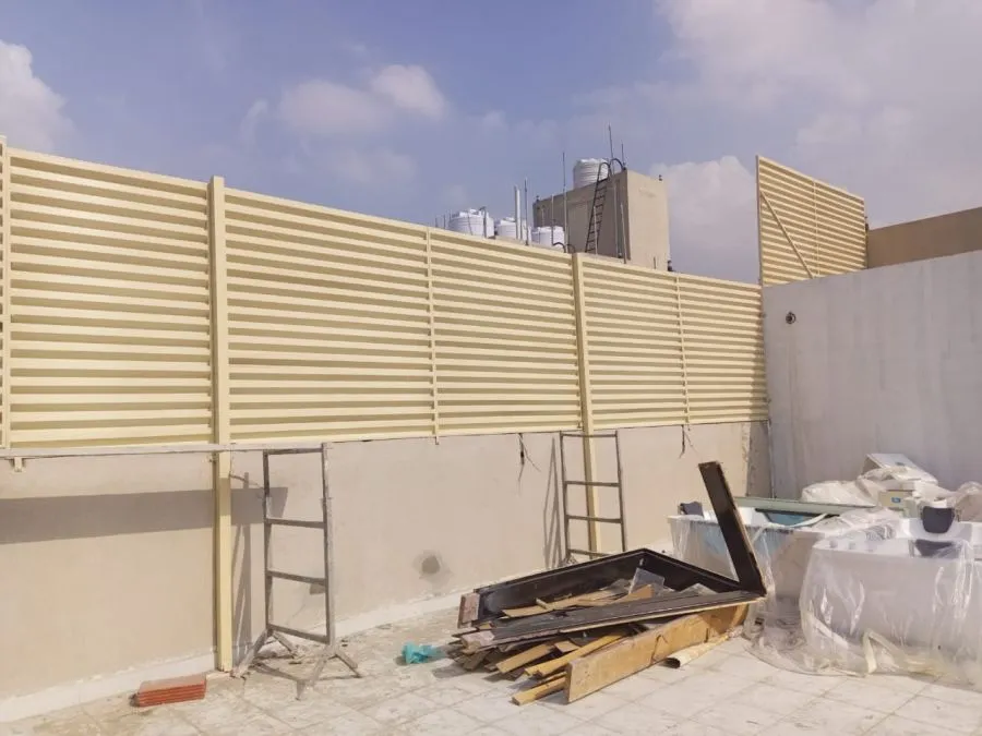 سواتر معدنية خارجية القطيف