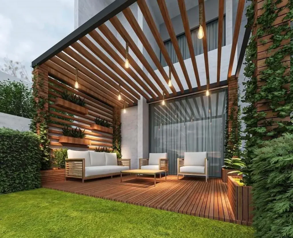 مظلات حدائق خارجية فاخرة الدمام