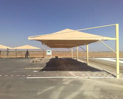 مظلات سيارات قماش الدمام