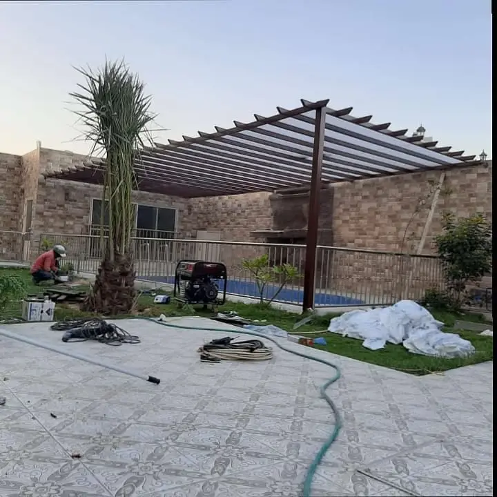 مظلات قص ليزر للواجهات في القطيف